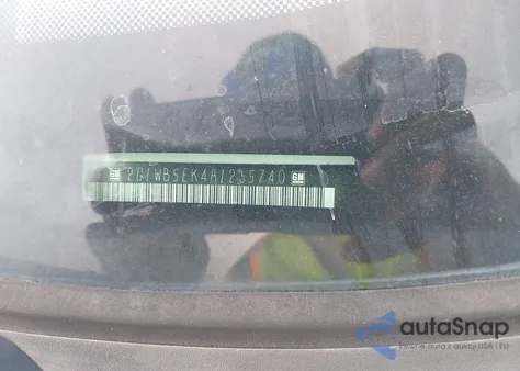 2010 Chevrolet Impala Lt из США, поврежденный, VIN 2G1WB5EK4A1235740